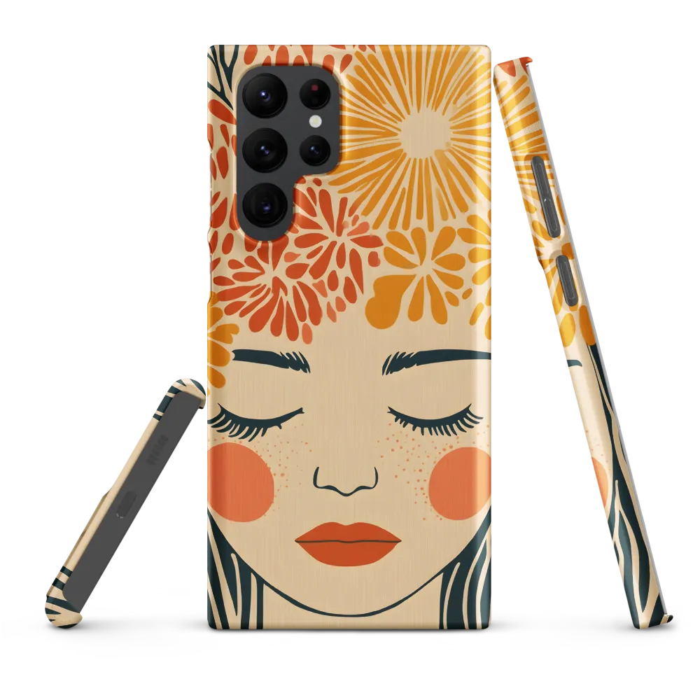 Serenity in Bloom | Phone Case |  S22 Ultra | Snap Case | Matte