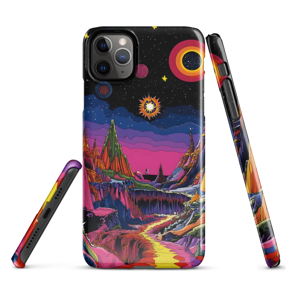 Galactic Wonders: A Journey Through an Alien Landscape | Phone Case |  11 Pro Max | Snap Case | Glossy