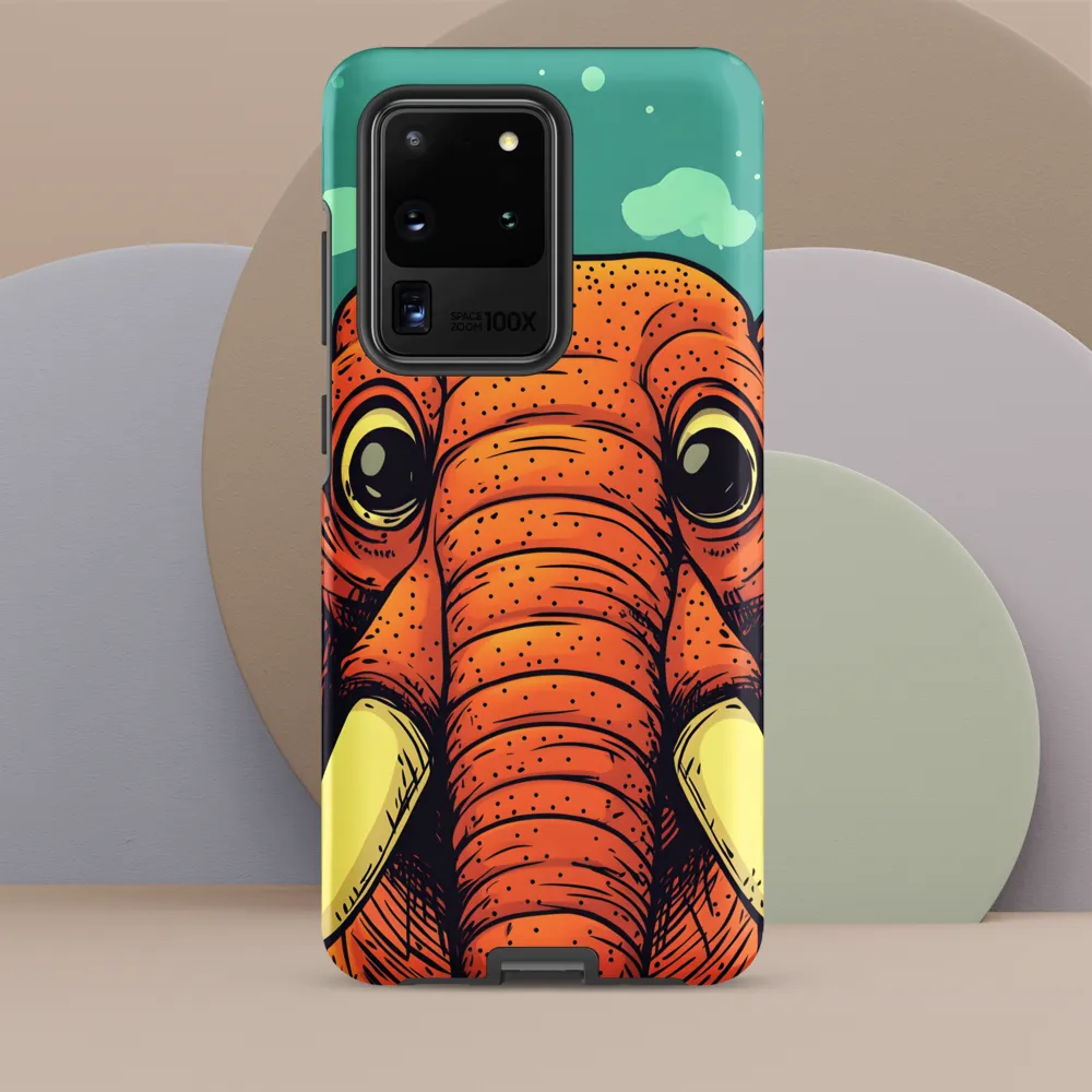 Whimsical Majesty: The Playful Elephant