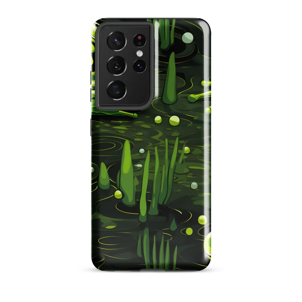 Green Harmony: Life Beneath the Surface