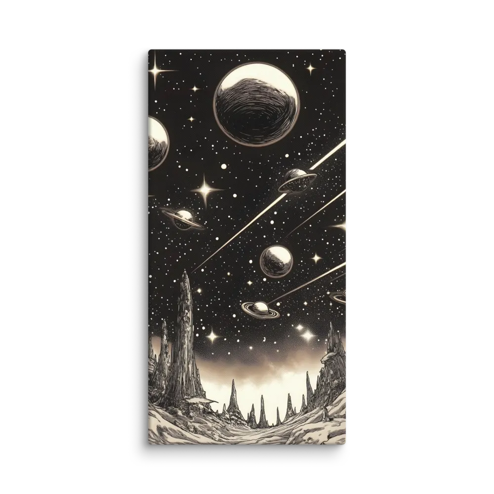 Celestial Reverie | Canvas | 24″×48″