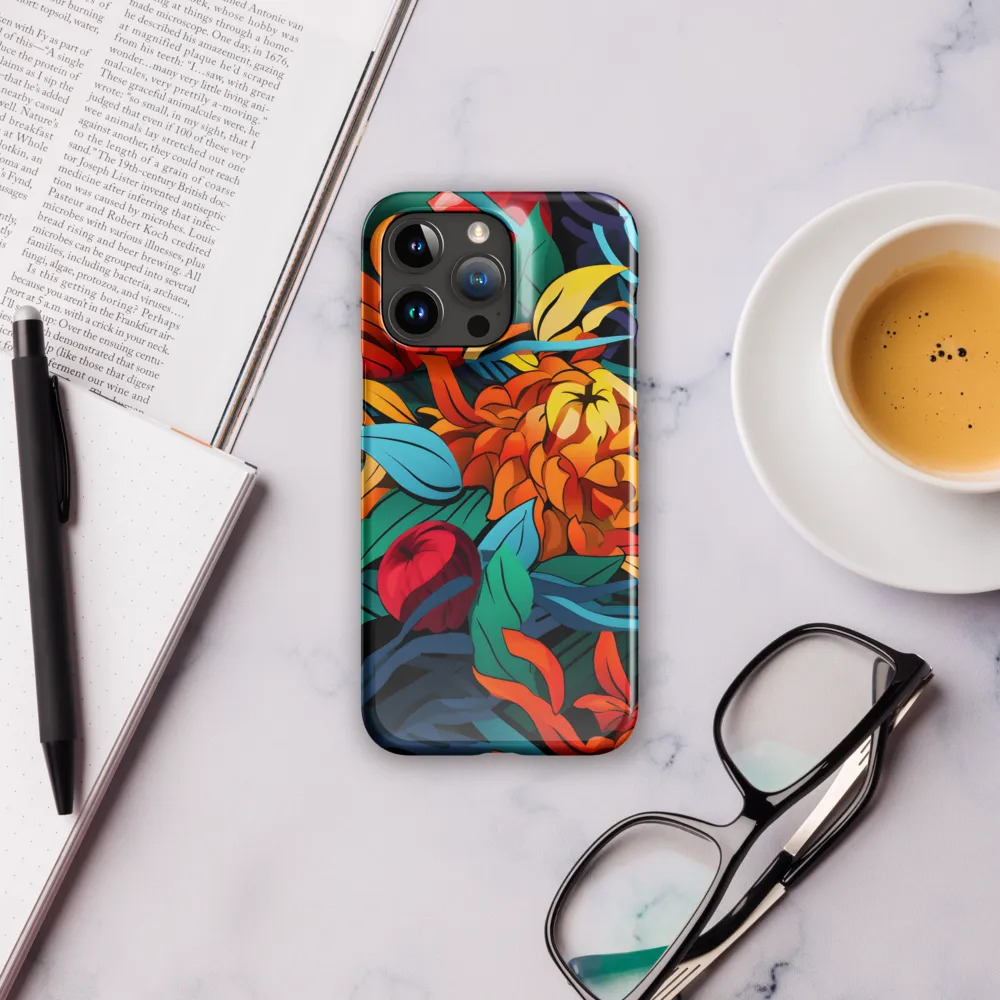 Tropical Harmony | Phone Case |  15 Pro Max | Snap Case | Glossy