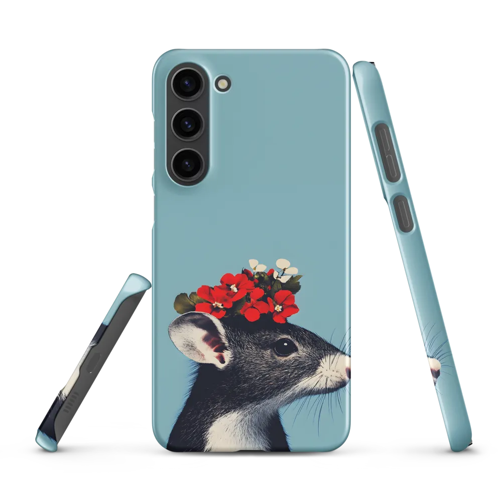 Whimsical Flora: A Mouse's Floral Crown