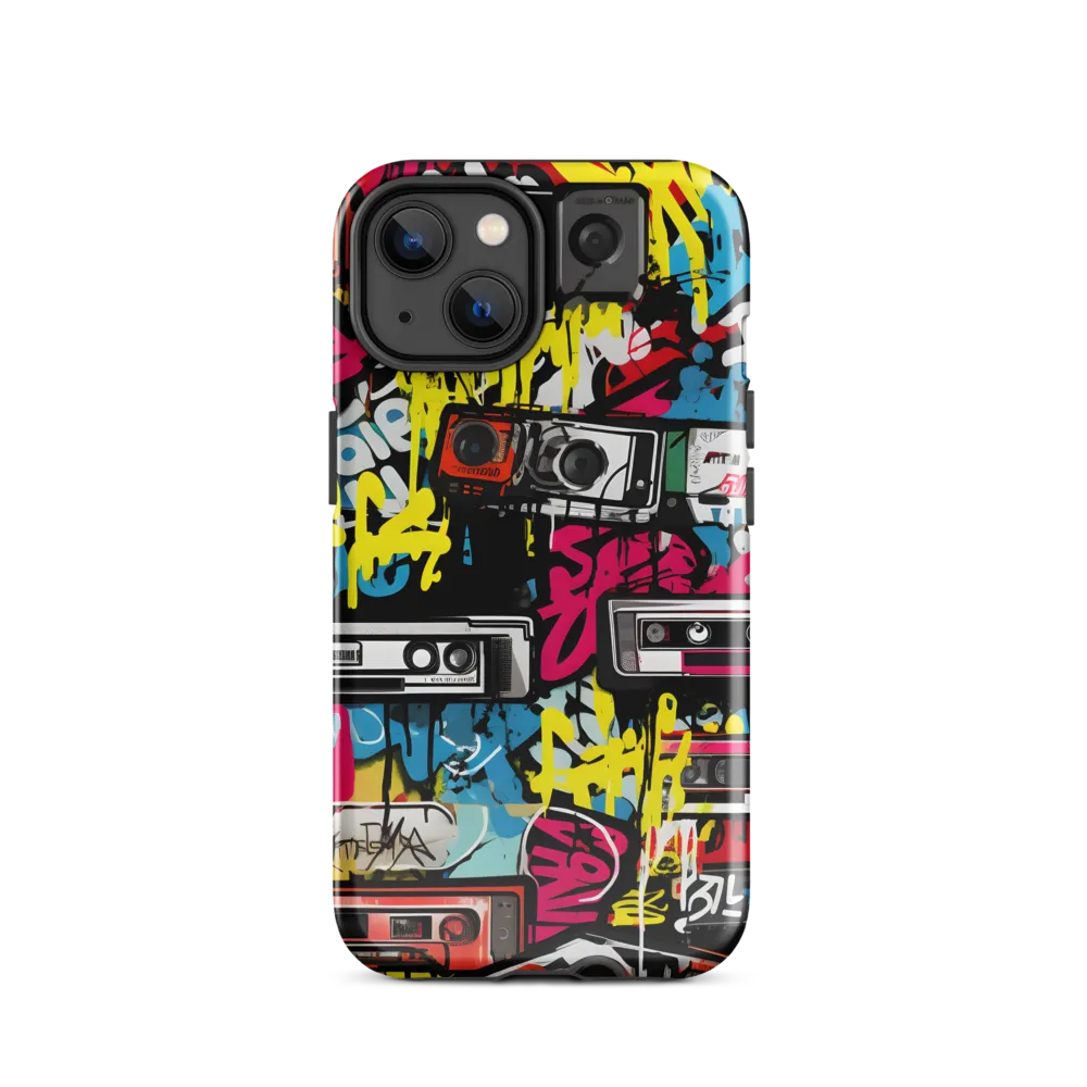 Urban Nostalgia: A Retro Cassette Explosion