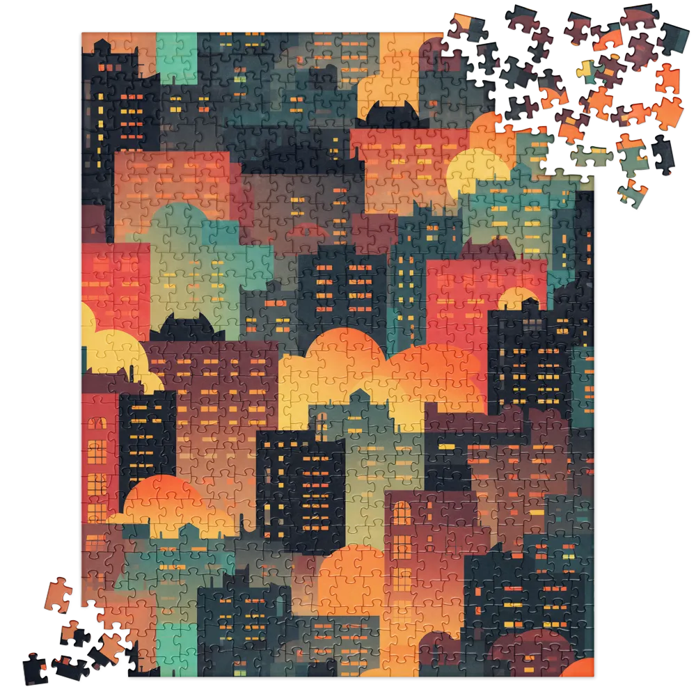 Twilight in the Concrete Jungle | Jigsaw Puzzle | 520 pieces