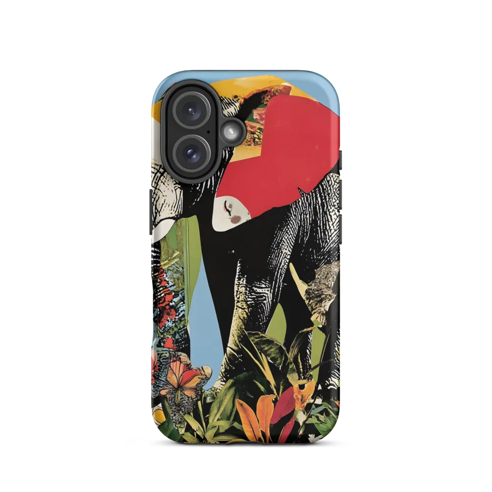 Harmony of Nature: The Elephant's Embrace | Phone Case