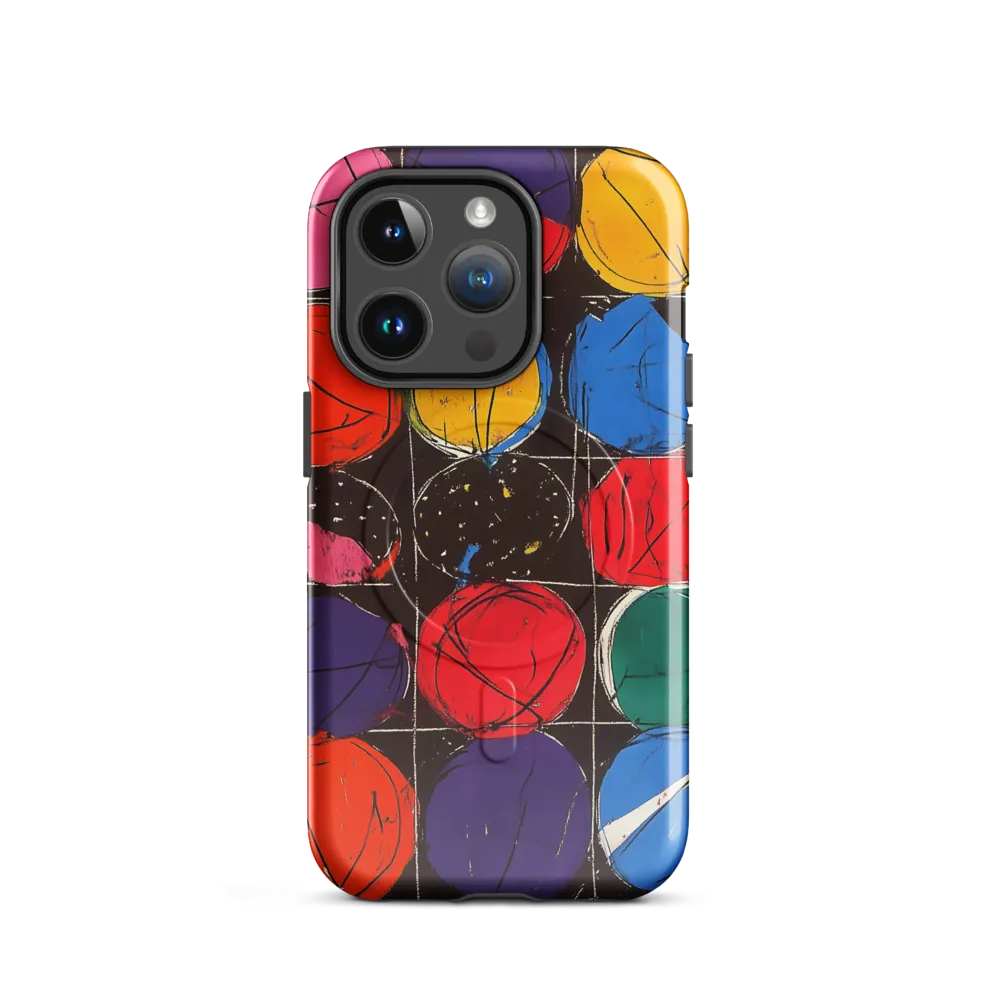 Colorful Circles in Abstract Harmony