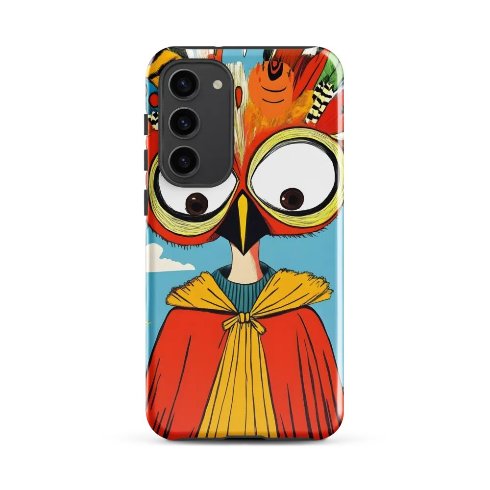 A Whimsical Encounter: The Owl-Human Fusion