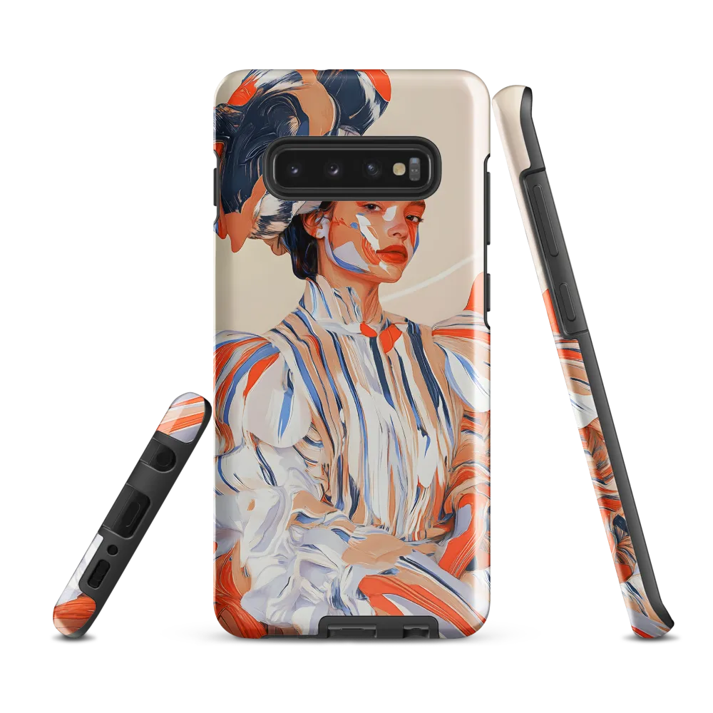 Vibrant Elegance | Phone Case |  S10 Plus | Tough Case | Glossy