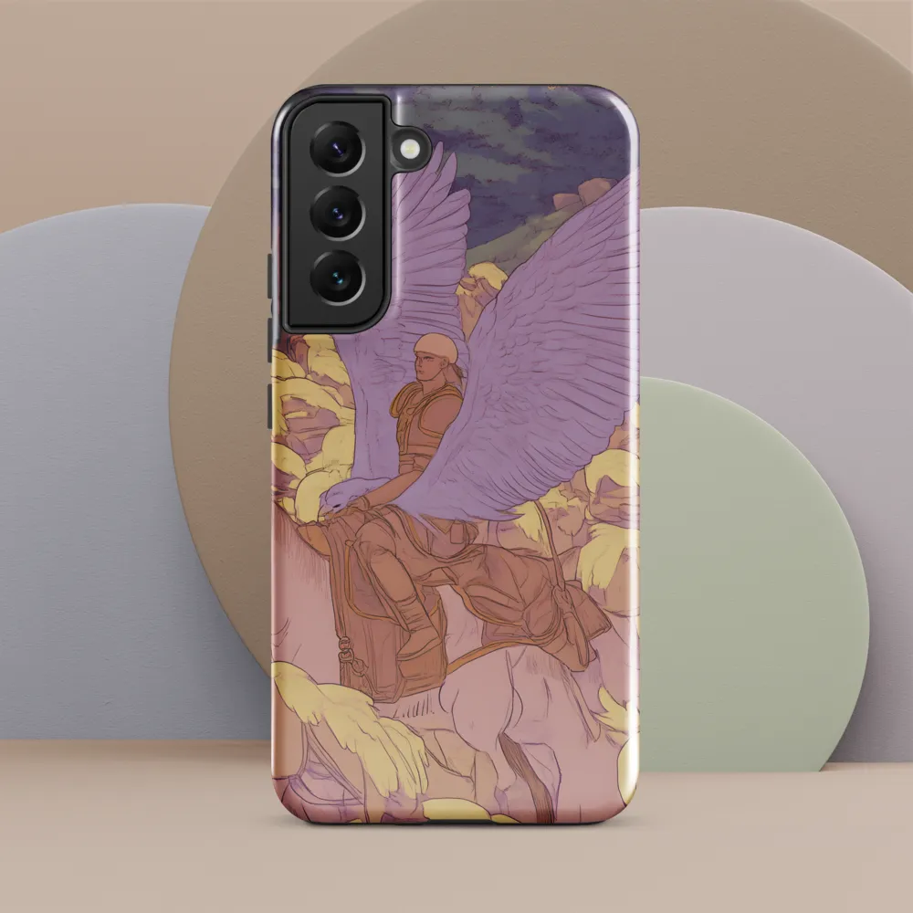 The Winged Guardian | Phone Case |  S22 Plus | Tough Case | Glossy