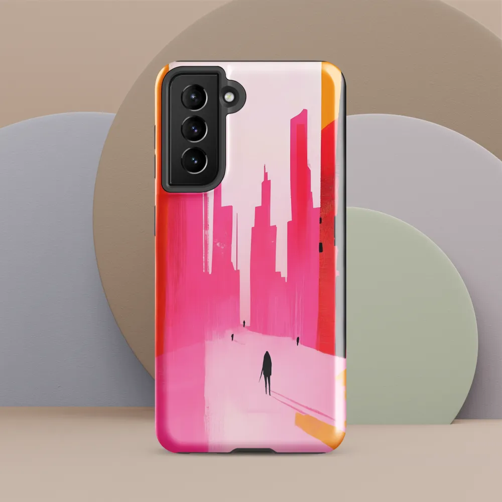 Urban Echoes in Pink