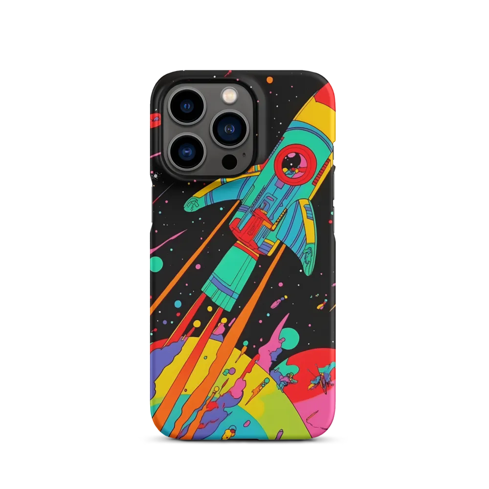 Cosmic Voyage: The Neon Lift-Off