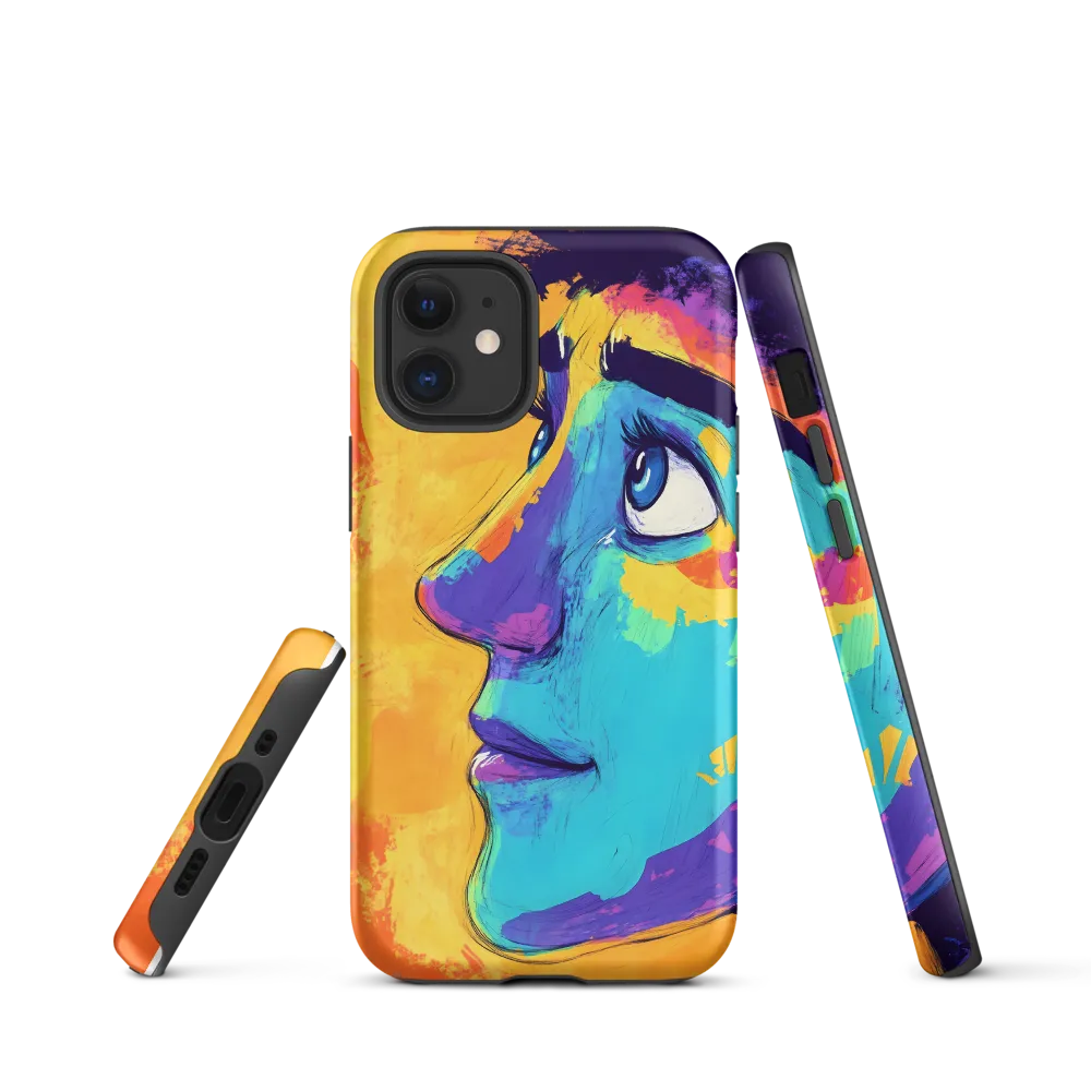 Whispers of Curiosity | Phone Case |  12 mini | Tough Case | Matte