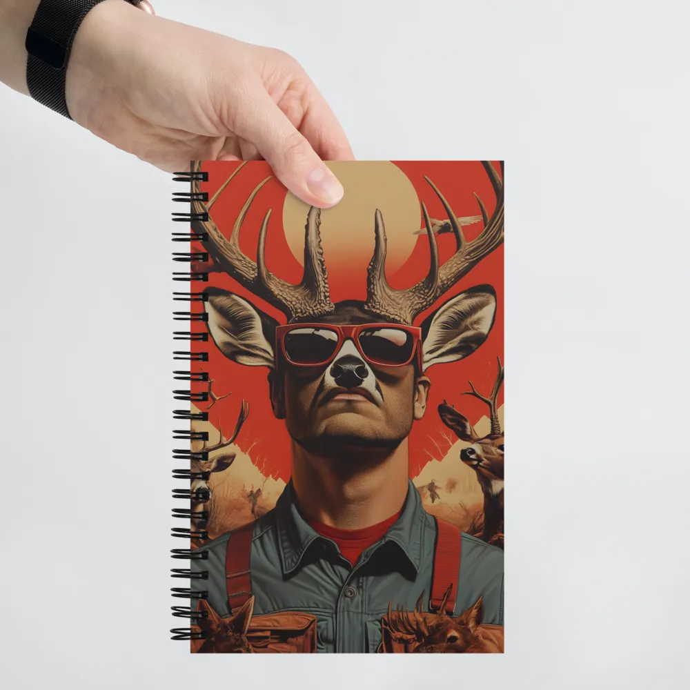 The Hunter's Spirit | Spiral Notebook