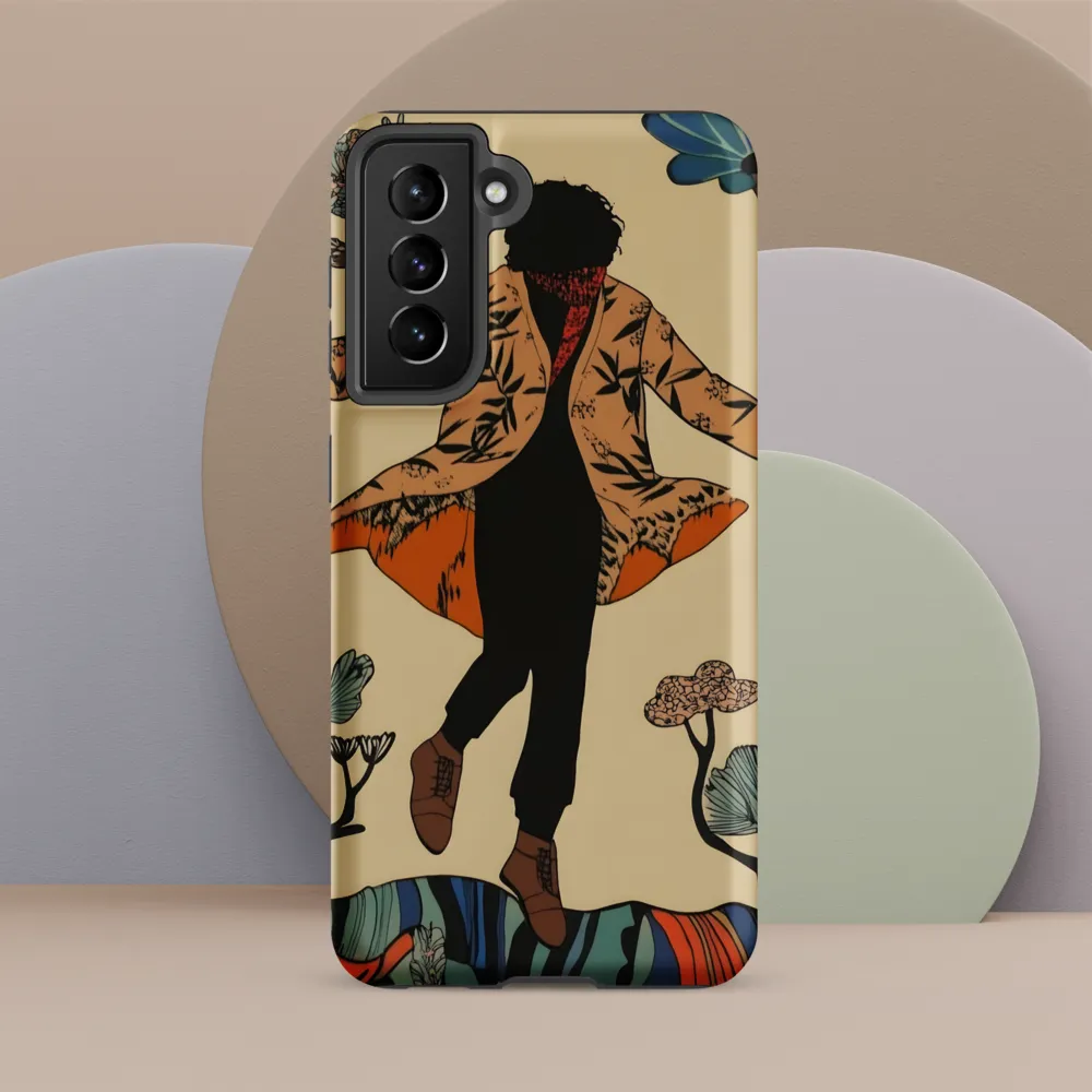 In Full Bloom: Embracing Nature's Whimsy | Phone Case |  S21 FE | Tough Case | Matte