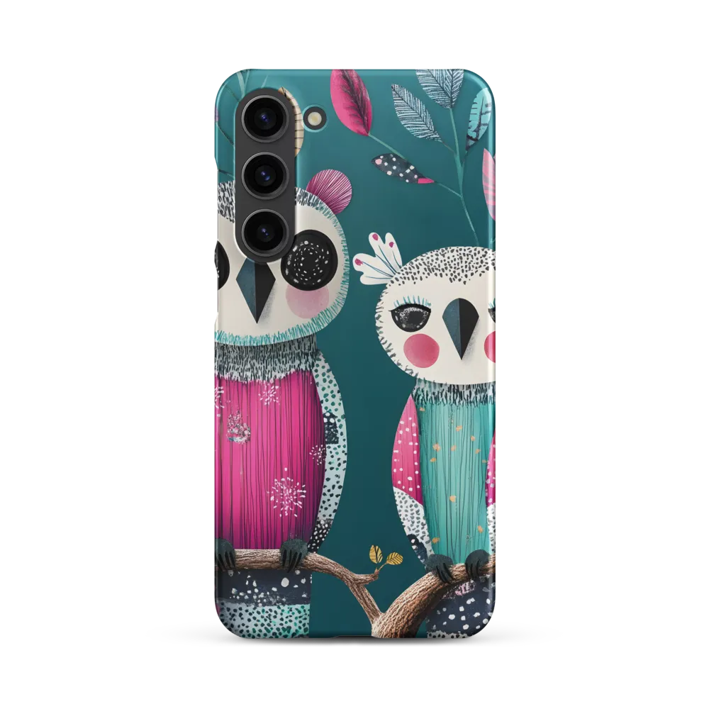 Whimsical Duo: A Celebration of Nature and Color