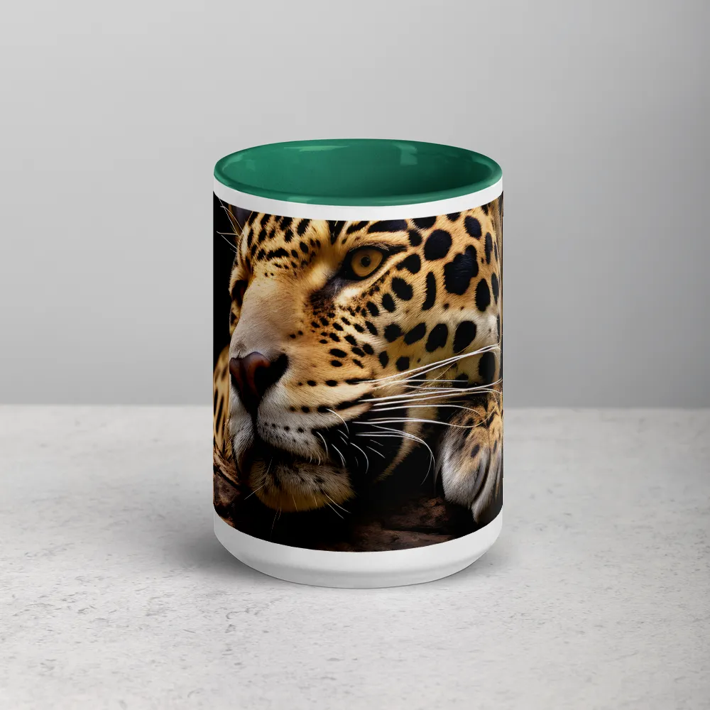 Tranquil Majesty: The Resting Leopard
