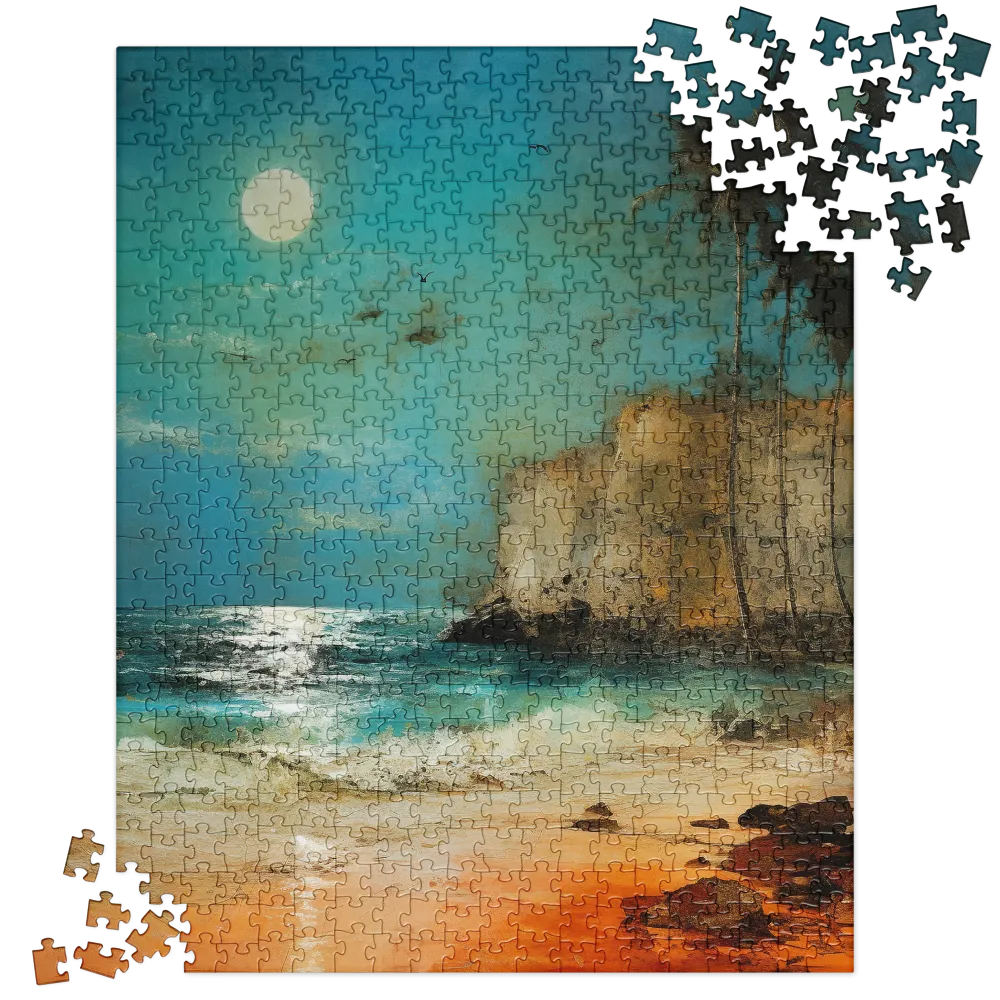 Moonlit Tranquility | Jigsaw Puzzle | 520 pieces