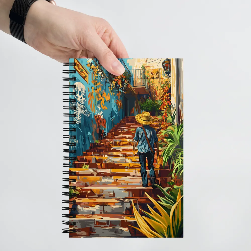 Steps to Adventure | Spiral Notebook