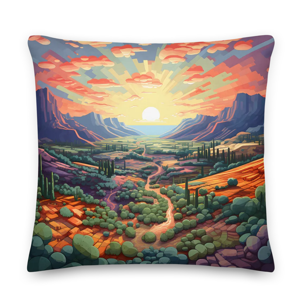 Serenity at Dusk | Pillow | 22″×22″