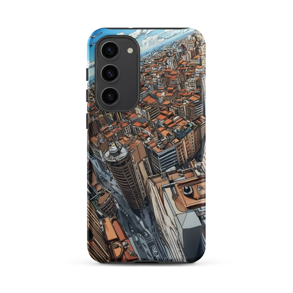 Aerial Symphony of Urban Life