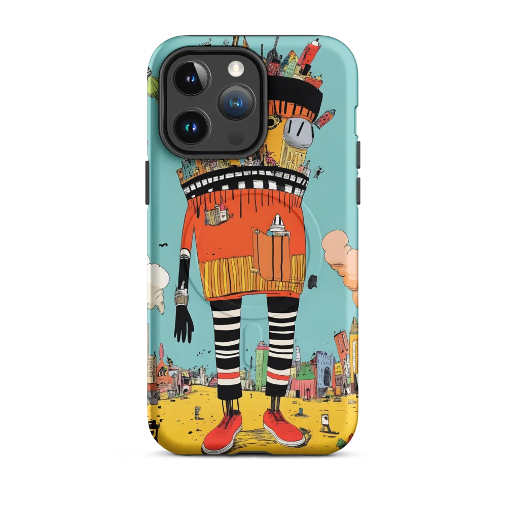 Urban Fantasia: A Whimsical Encounter | Phone Case |  14 Pro Max | MagSafe® Tough Case | Matte