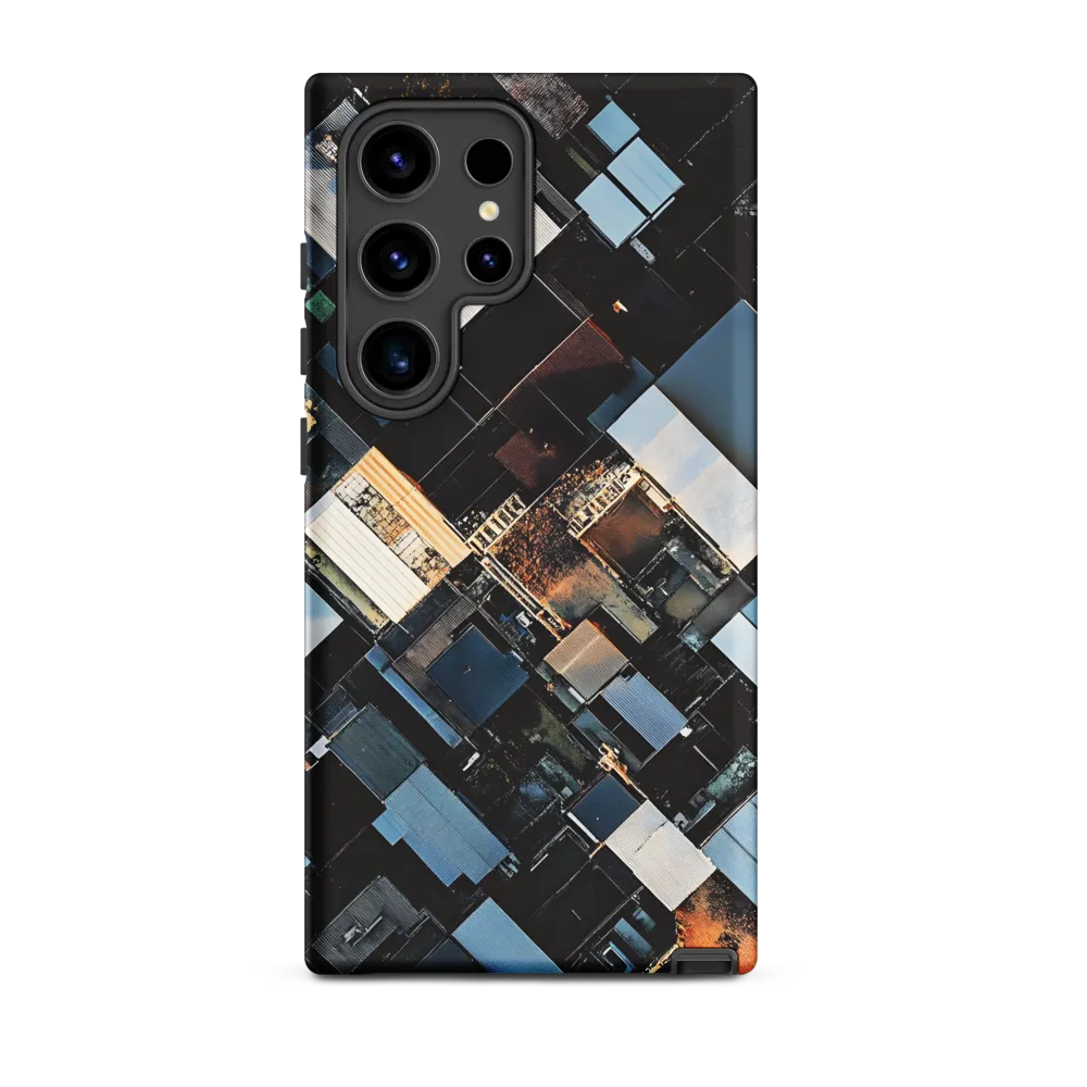 Urban Mosaic from Above