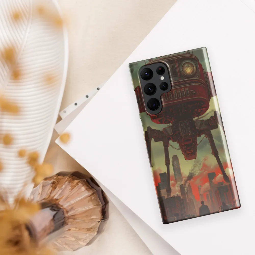 The Monolith of Mechanization | Phone Case |  S22 Ultra | Snap Case | Glossy