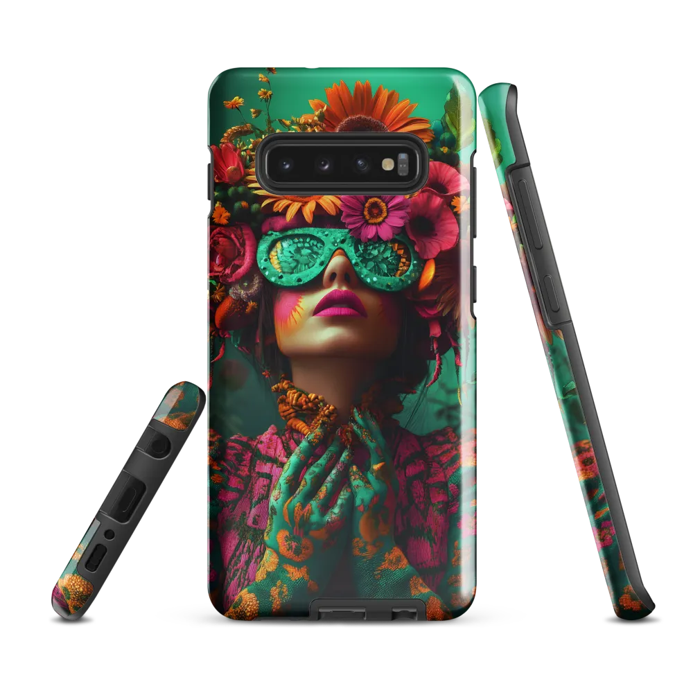 Floral Reverie | Phone Case |  S10 Plus | Tough Case | Glossy