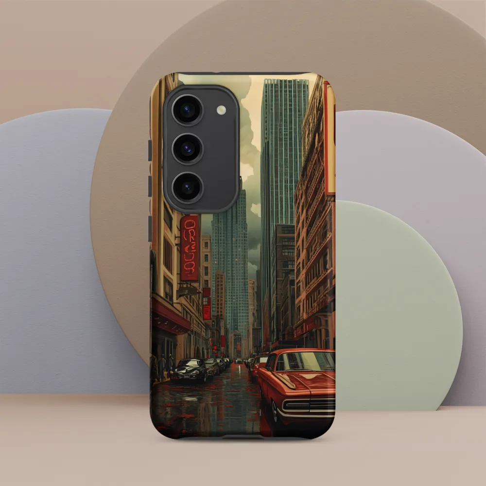 Nostalgic Cityscape: Reflections of a Forgotten Era