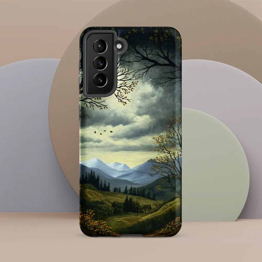 Nature's Embrace: A Tranquil Mountain Landscape