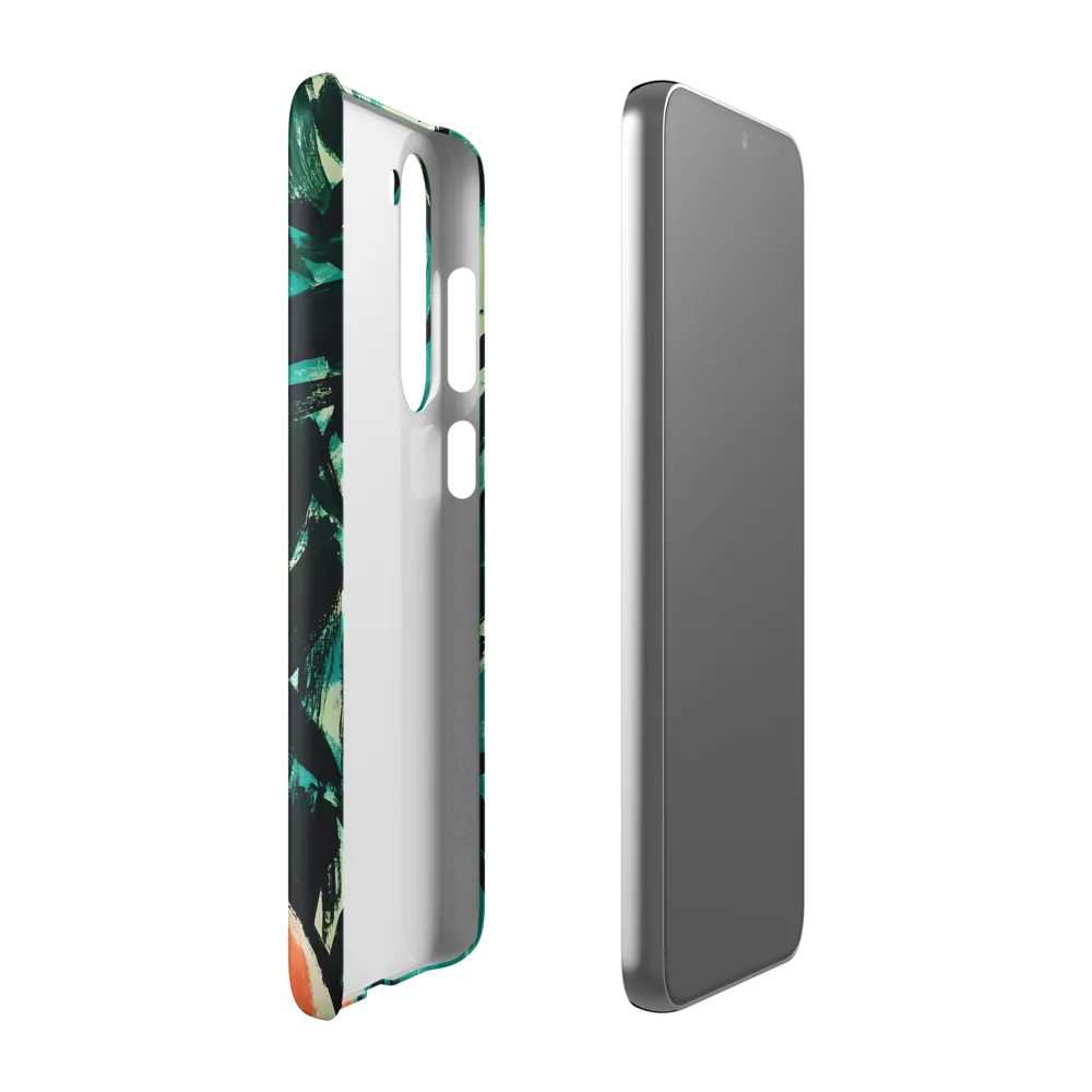 Curious Giraffe in Lush Greenery | Phone Case |  S23 Plus | Snap Case | Matte