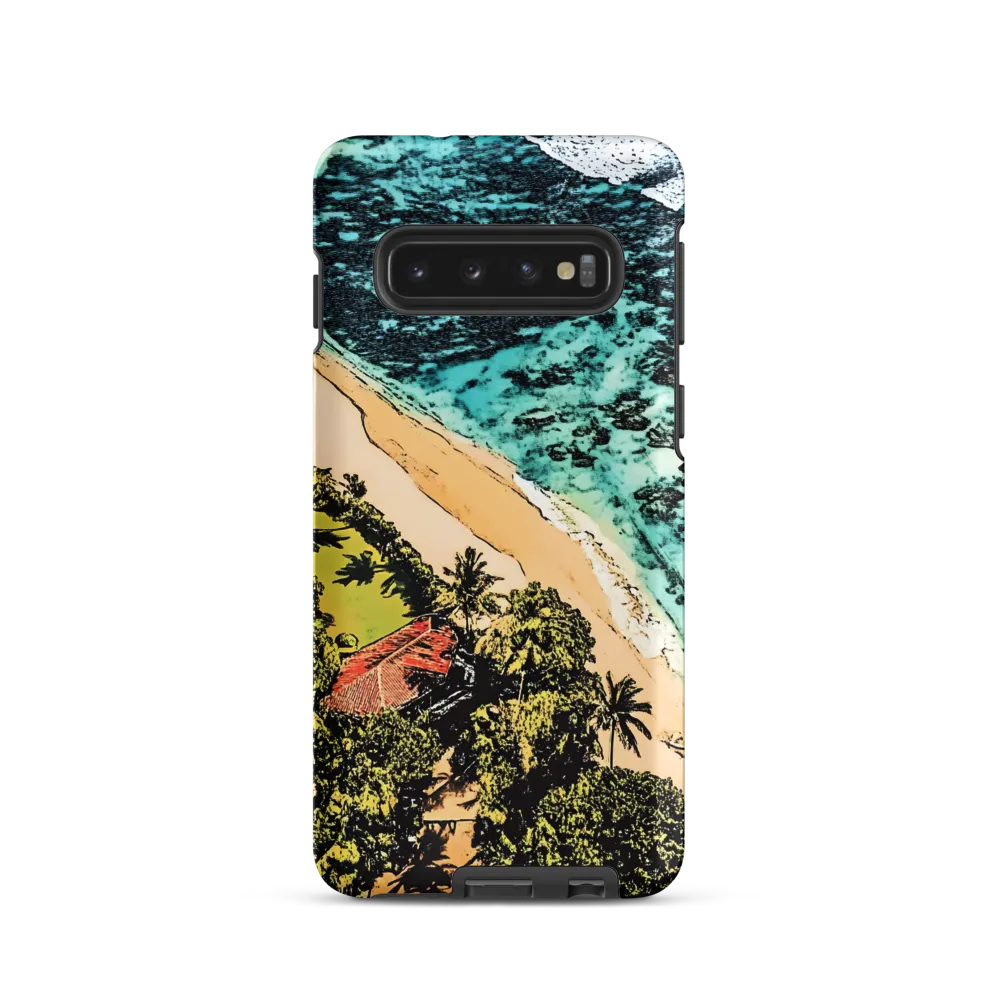 Aerial Serenity: Coastal Escape