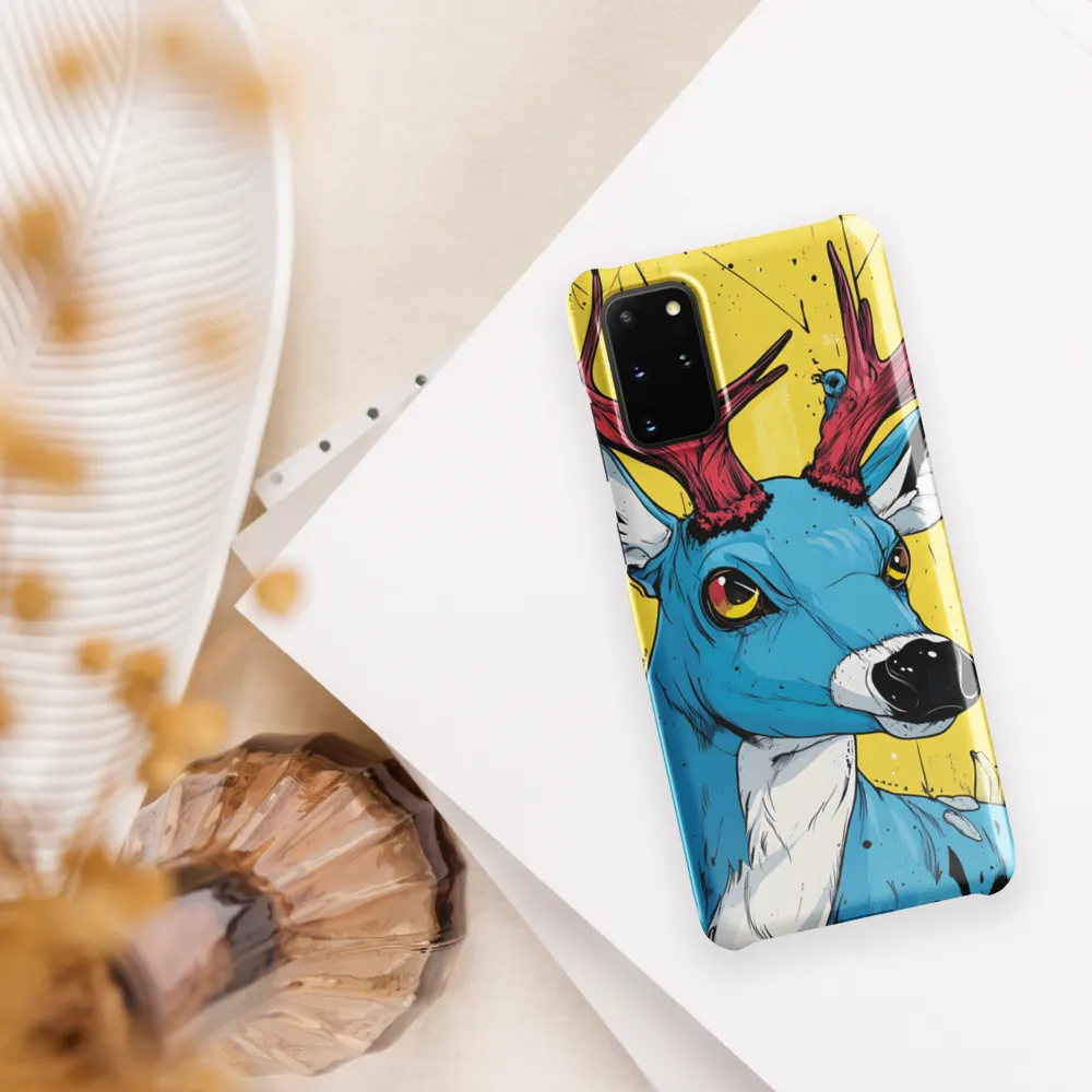 Vivid Antlers: A Modern Take on Nature