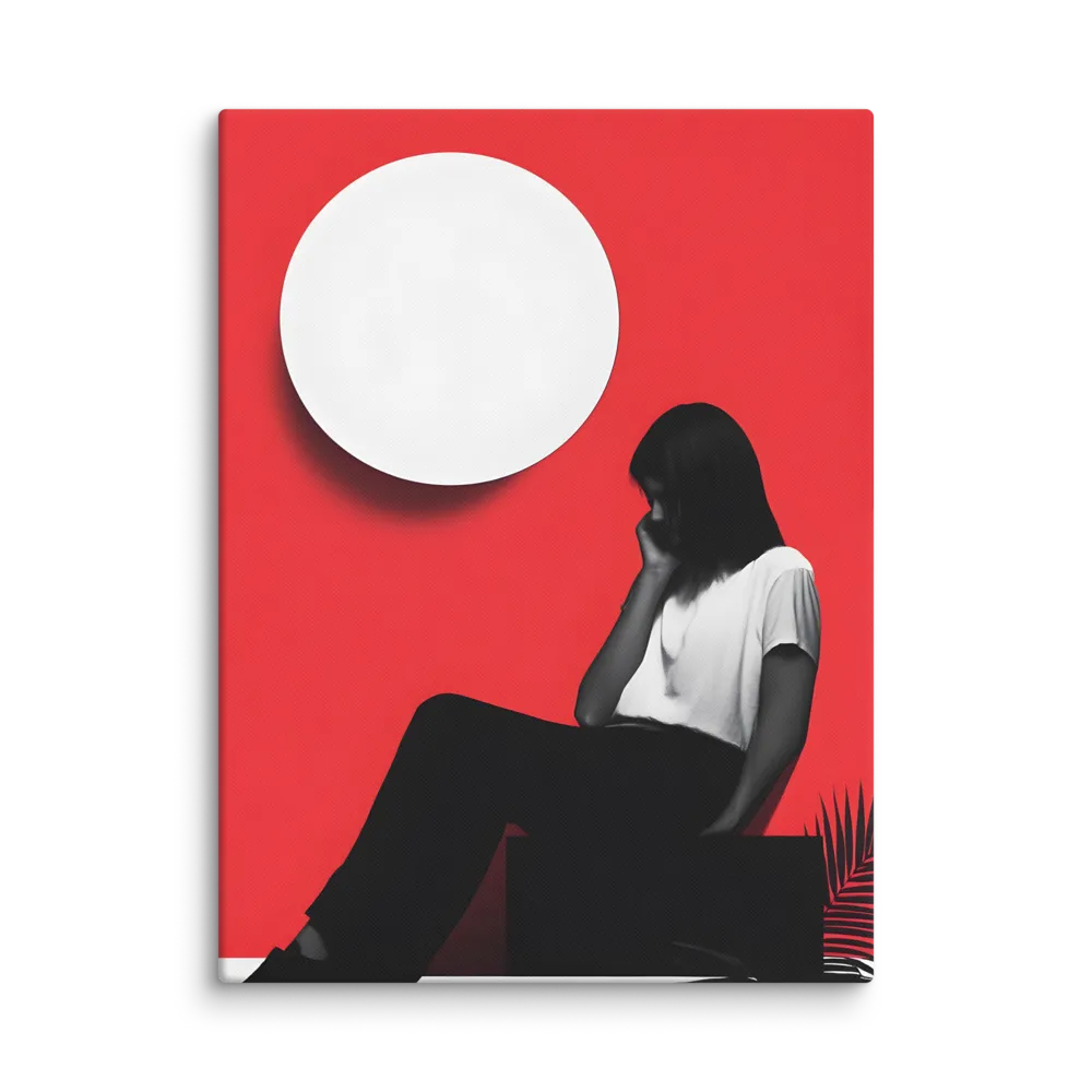 Contemplation in Red