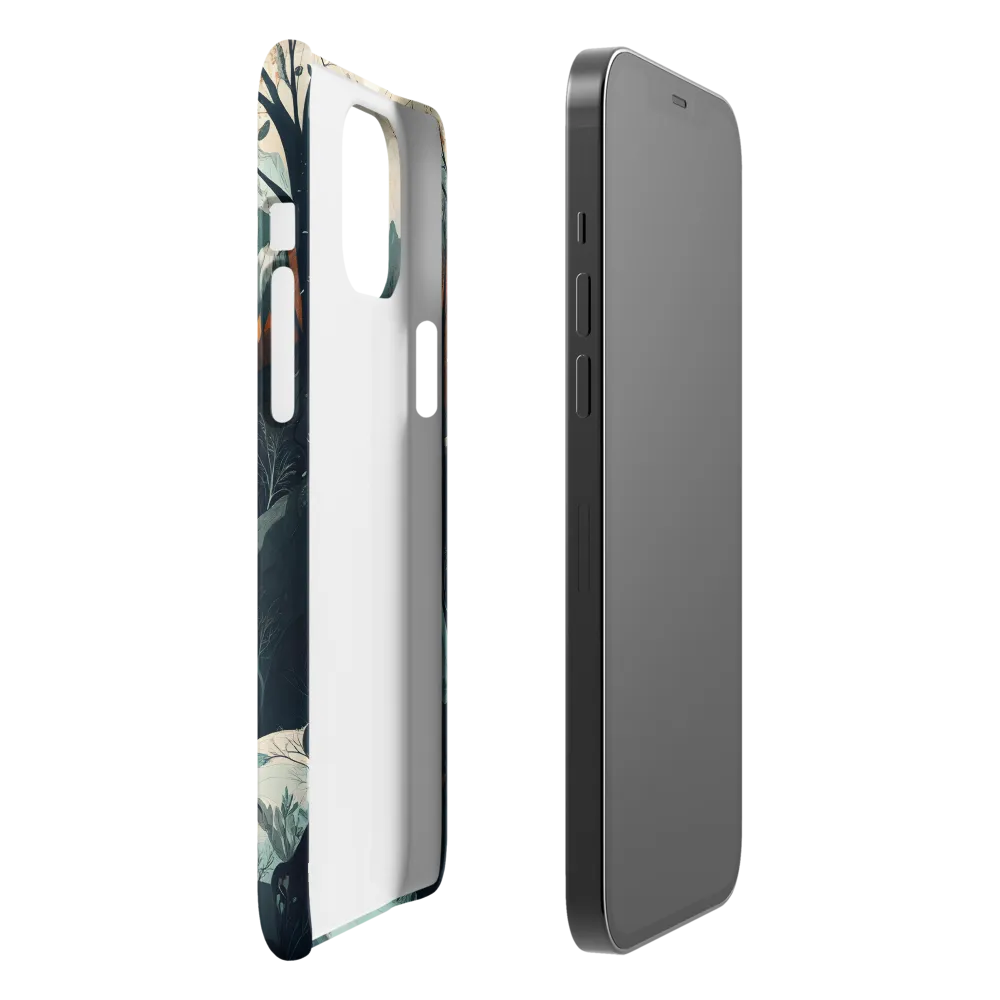 Winding Serenity: A Digital Landscape | Phone Case |  12 Pro Max | Snap Case | Matte