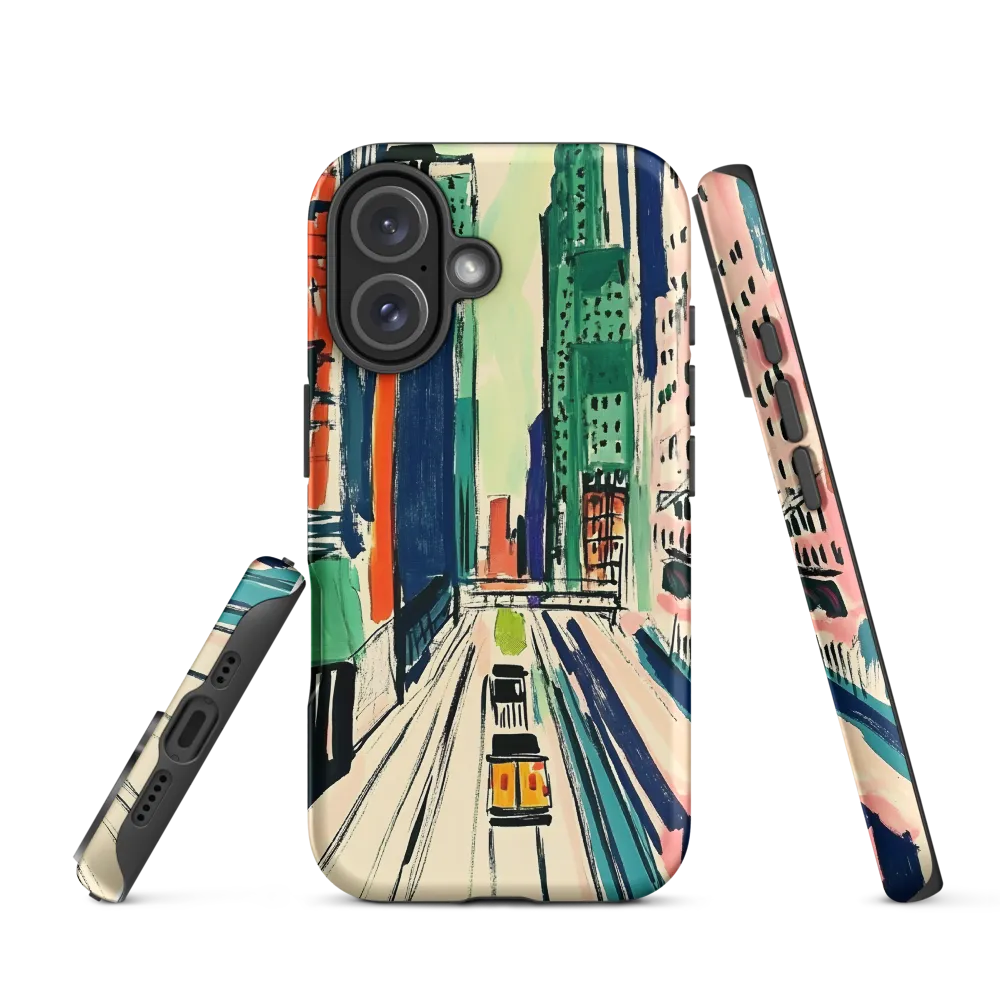 Urban Vibrance: A City in Motion | Phone Case