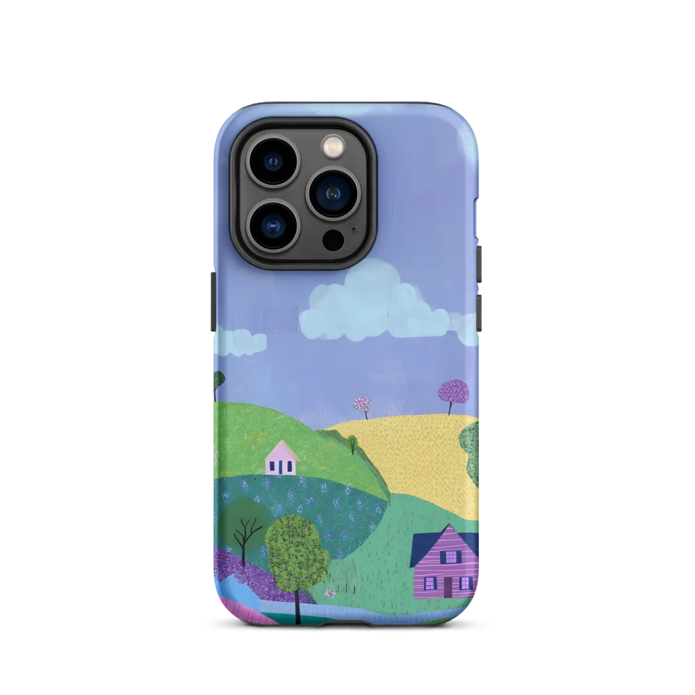 Whimsical Hills and Quaint Homes