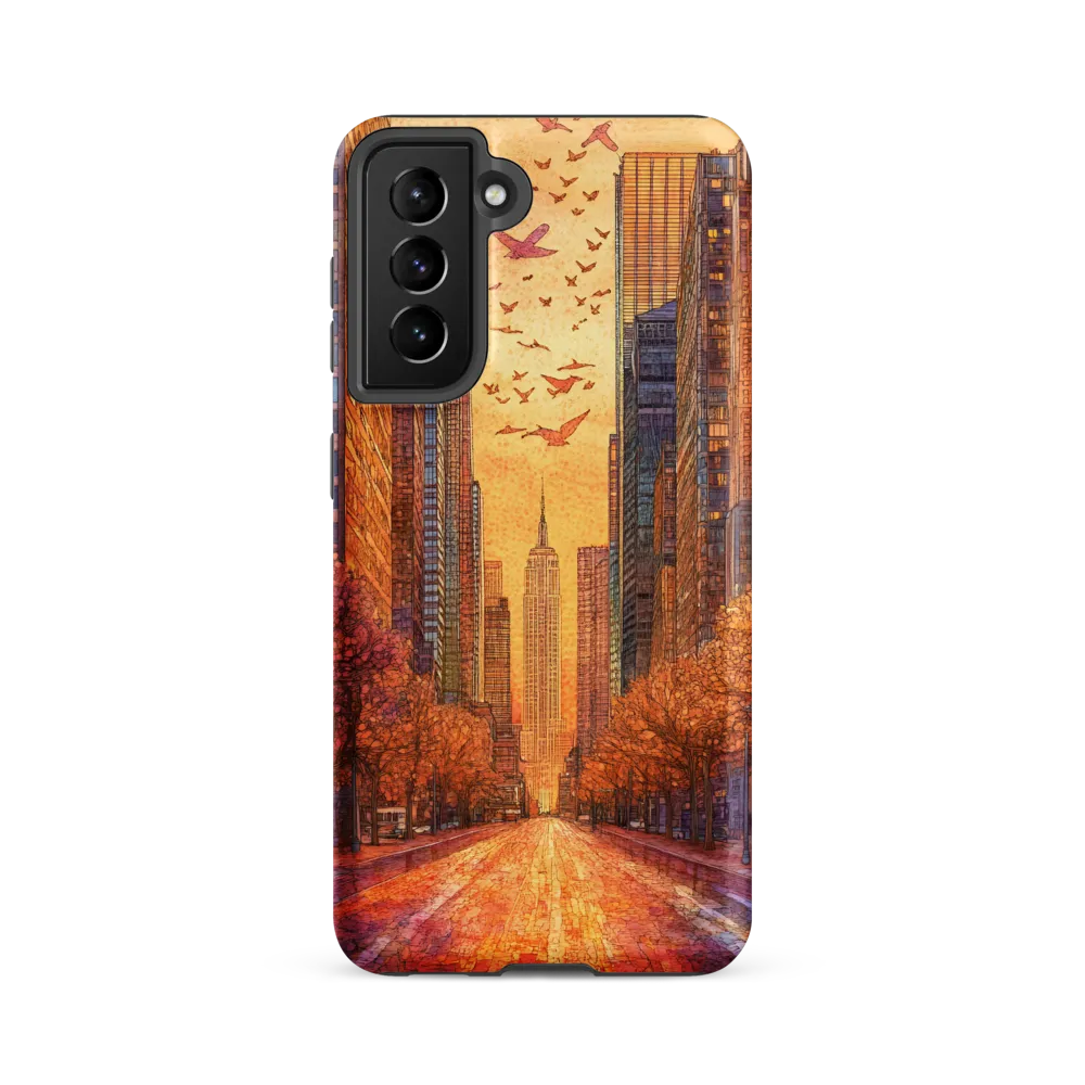 Urban Serenity at Dusk
