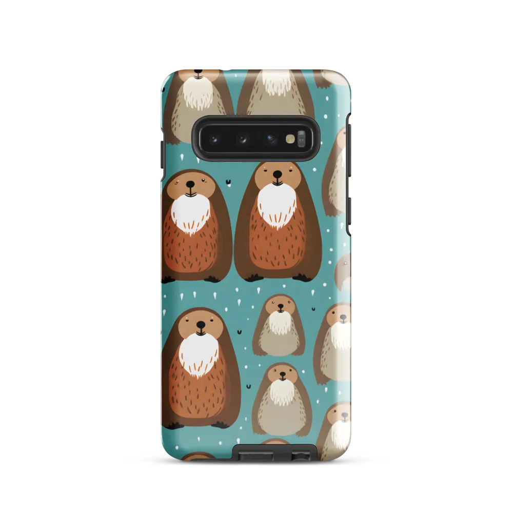 Whimsical Otter Pattern