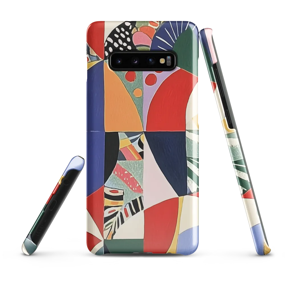 Dynamic Mosaic Symmetry | Phone Case |  S10 Plus | Snap Case | Glossy