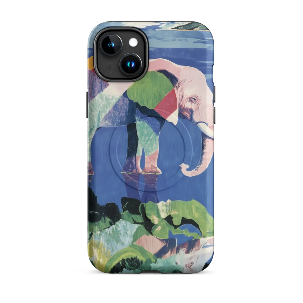 Serenity in Color: The Elephants of Reflection