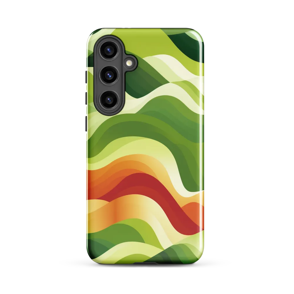 Waves of Nature | Phone Case |  S24 Plus | Tough Case | Glossy