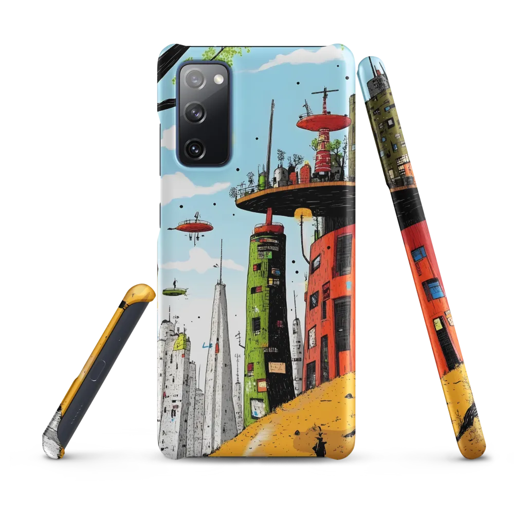 Futuristic Urban Dreamscape | Phone Case |  S20 FE | Snap Case | Matte