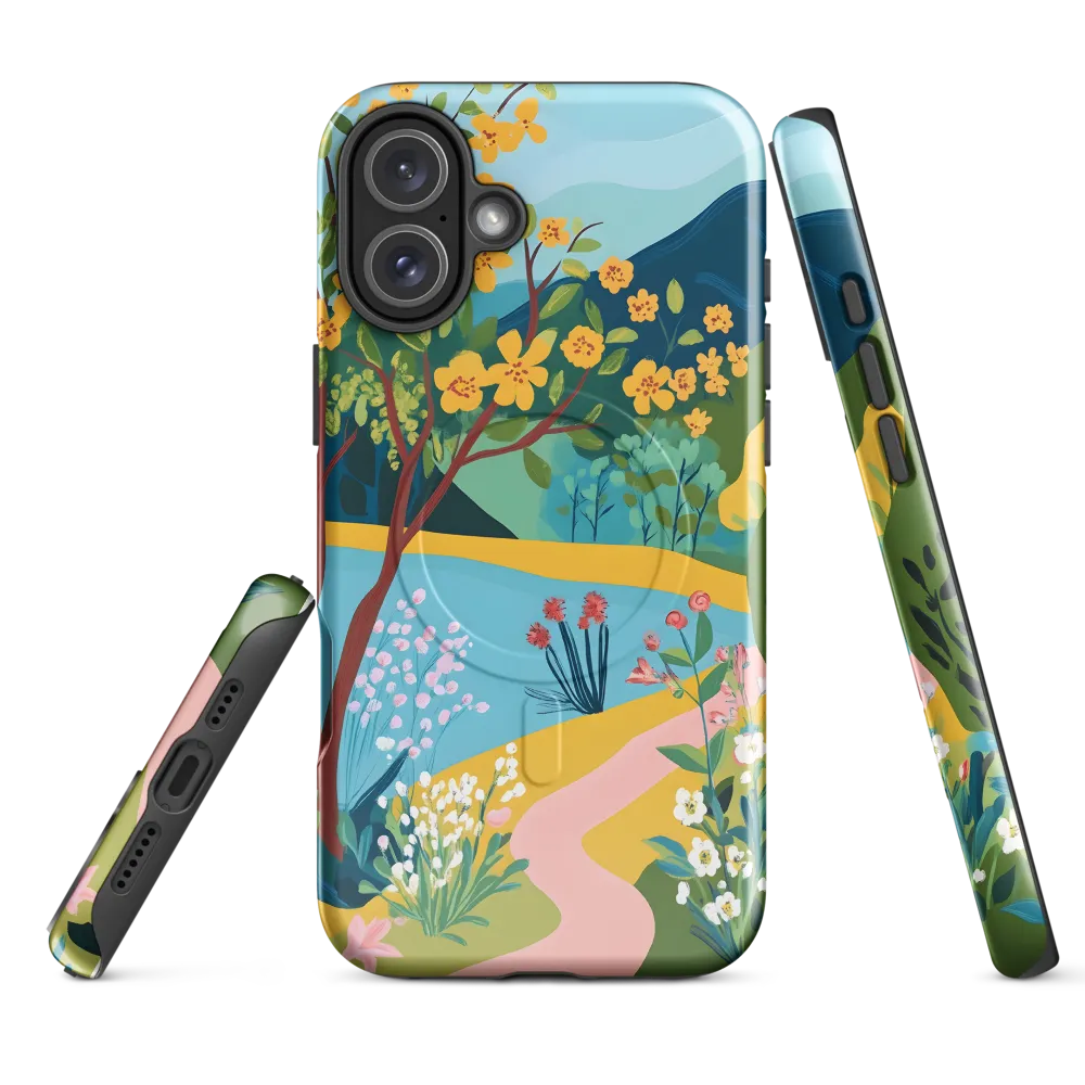 Blossoms by the Tranquil Waters