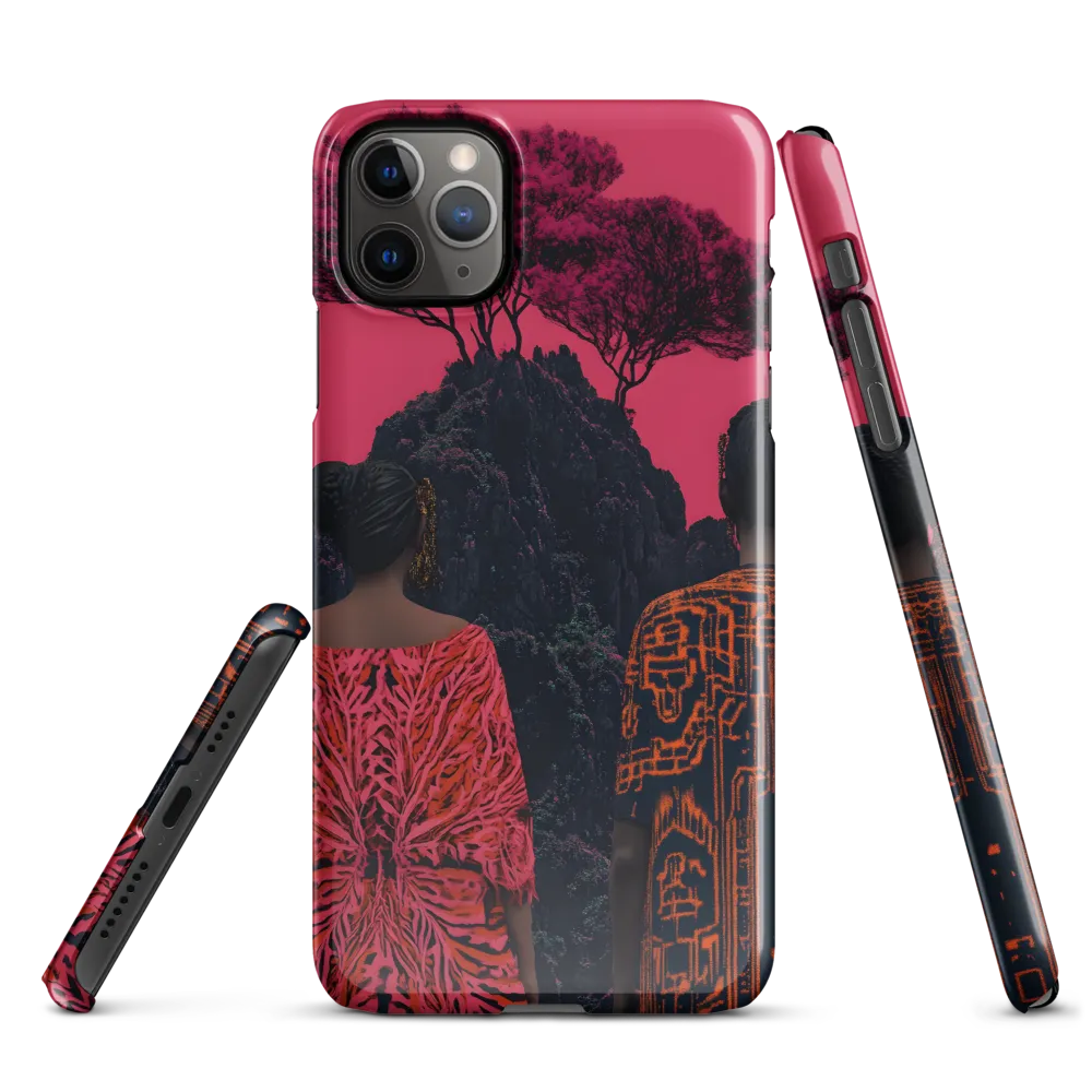 Bold Reflections: A Cultural Encounter | Phone Case |  11 Pro Max | Snap Case | Glossy