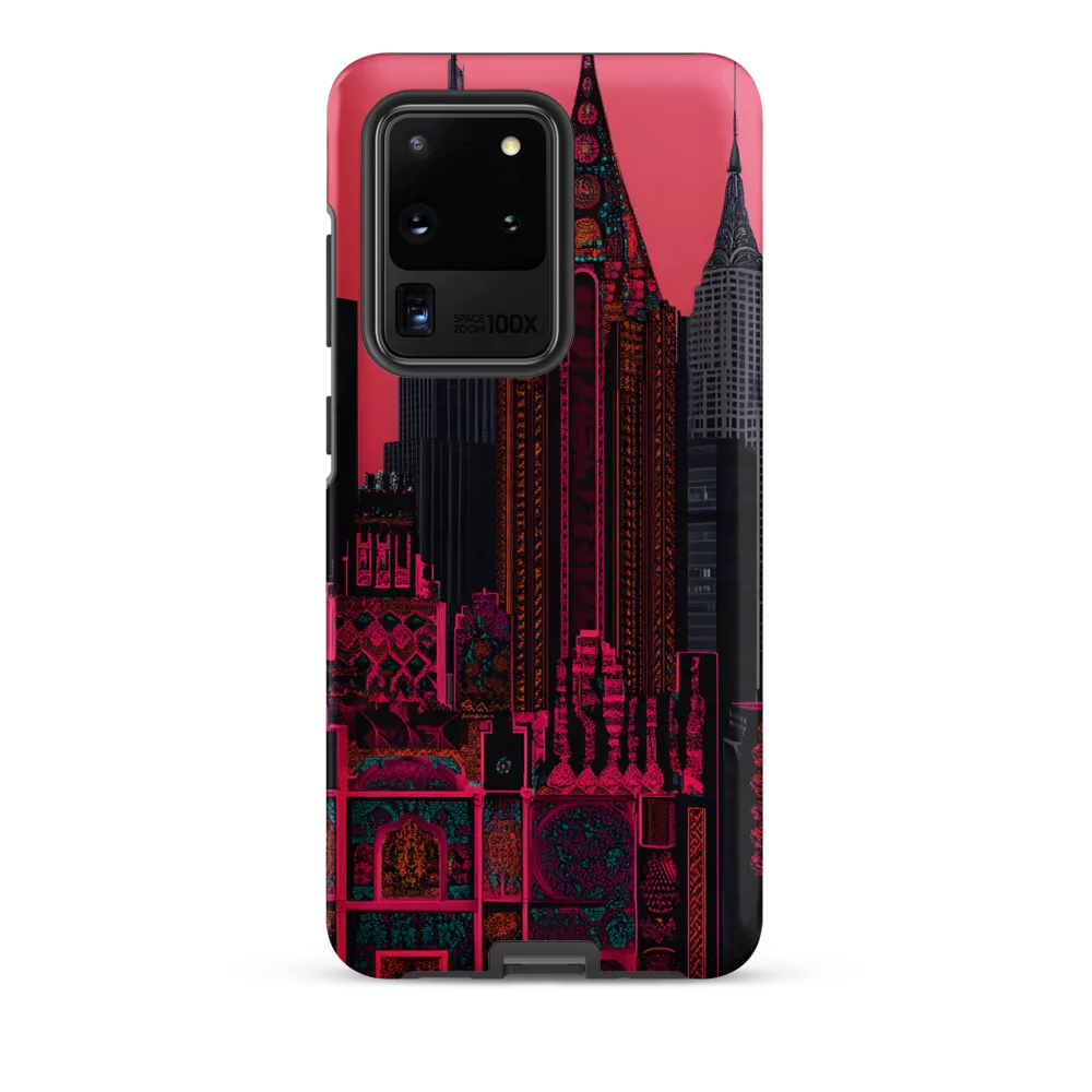 Urban Vibrance: A Digital Exploration of Skyscrapers