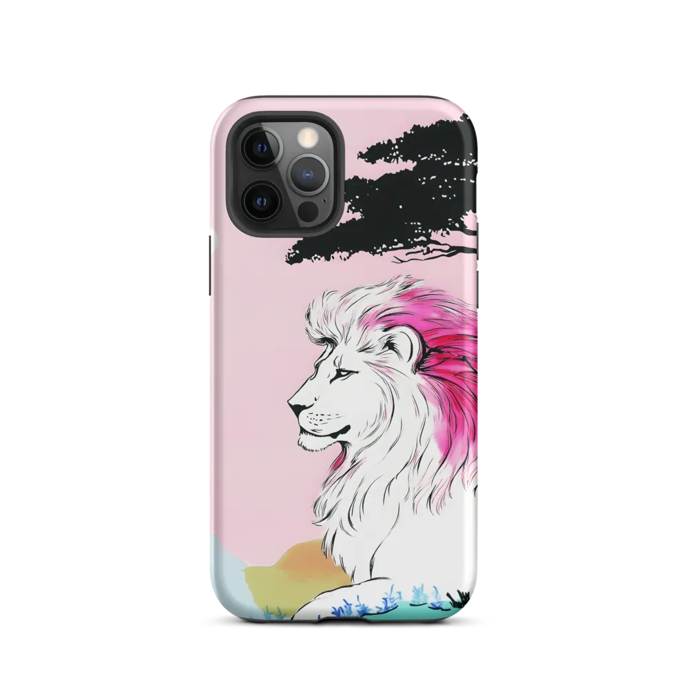 Serene Majesty: A Lion's Profile