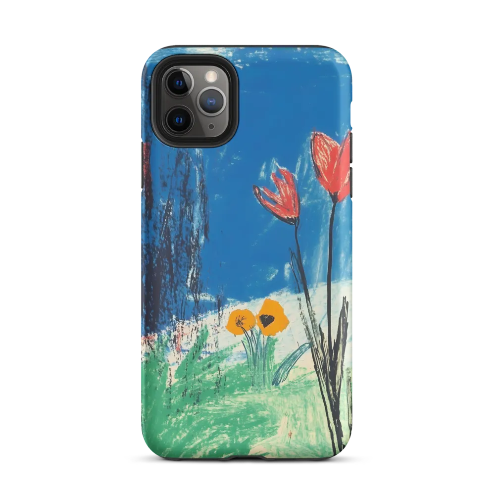 Joyful Blossoms in Blue