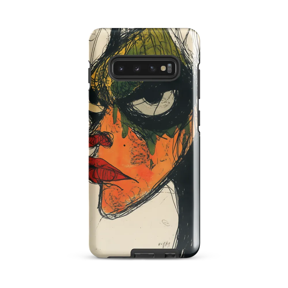 Defiant Visage | Phone Case |  S10 Plus | Tough Case | Glossy